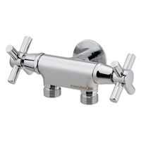 カクダイ 双口水栓