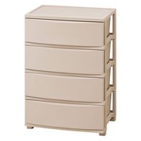 YAMAZEN ミニチェスト5段 MHK-5(OBR)R 1台（直送品） - アスクル