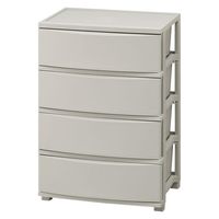 むーみん ホワイトチェスト イケア IKEA/イケア MALM/マルム チェスト引き出し×4