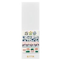 キングジム マスキングテープKITTA キッタ（フラワー５） 1冊40枚入 KIT057