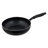 ベストコ フライパン 深型 28cm IH ガス火対応 ブラック NQー0363 1個