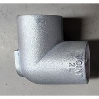 エスコ M20 キャスター取付用金具(160kgタイプ/L型) EA948TF-82A 1セット(2個)（直送品）