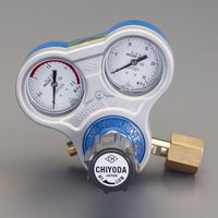 エスコ 酸素調整器(関東式・雌ネジ) EA316A-2A 1個（直送品）