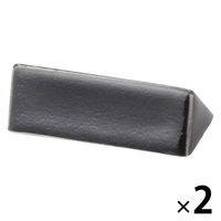 スリム箸置き ブラック 1セット（1個×2） LAKOLE/ラコレ