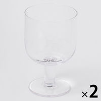 スタッキングステムグラス クリア 1セット（1個×2） LAKOLE/ラコレ