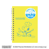 日本ノート リングメモ レインガード スヌーピー A6 7mm40枚 イエロー SWP87Y 1セット(1冊×3)