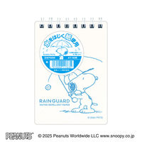 日本ノート リングメモ レインガード スヌーピー A7 7mm40枚 ホワイト SWP59W 1セット(1冊×3)