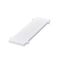 【引き出し収納】  天馬フィッツケース アドバンス 連結棚 55ー15ホワイト　1枚