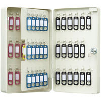 【キーボックス】 カール事務器 キーボックス（コンパクトサイズ） CKB-C68-I 68個吊 1セット（わけあり品）