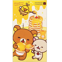 オカモト リラックマコンドームほっとゼリー コンドーム 避妊具 かわいいパッケージ 4547691734242 1箱(10個入)（直送品）