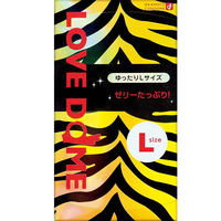 オカモト ラブドームタイガー Lサイズ ラージ コンドーム 避妊具 大きめ 太め 4547691721280 1箱(12個入)（直送品）