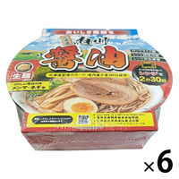 さぬき麺心レンチン1食 北海道 旭川醤油 1セット（1個×6） サンヨーフーズ