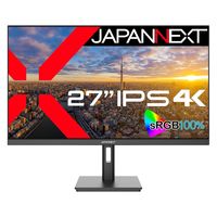 JAPANNEXT 27インモニター 4K JN-IPS273UHDR-C65W JAPANNEXT 27インチ IPSパネル搭載 4K(3840x2160)解像度 液晶