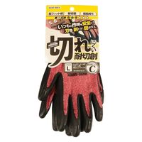 コーコス信岡 ハンドアーマーNR 13ゲージ編 天然ゴムコーティング レッド L NCー4002 1双