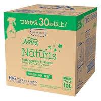 ファブリーズ ナチュリス 布用 消臭スプレー レモングラス＆ジンジャー 詰め替え10L（バックインボックス）1個 P&G