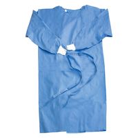 オオサキメディカル アイソレーションガウン SMS II ブルー 51042　AAMIレベル2　感染予防　1袋（10枚入）