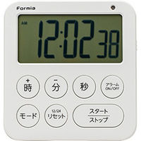保土ヶ谷電子販売 消音機能付きデジタルタイマー HT-027WH 1台（直送品）