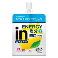 inゼリー（インゼリー） エネルギーレモン 塩分プラス 1セット（1個（180g）×12） クエン酸 森永製菓