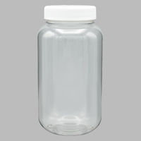 三宝化成 塩ビ広口瓶1L A2-094-04 1本