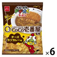 スナック菓子 ベビースター ドデカイラーメン CoCo壱番屋チーズカツカレー味 60g 1セット(1個×6) おやつカンパニー