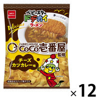 スナック菓子 ベビースター ドデカイラーメン CoCo壱番屋チーズカツカレー味 60g 1セット(1個×12) おやつカンパニー
