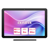 aiwa タブレットパソコン ａｉｗａ　ｔａｂ　ＡＥ１０　Ａｎｄｒｏｉｄ１０．１インチ（Ｈｅｌｉｏ　Ｇ９９／６ＧＢ） JA4-TBA1009（直送品）