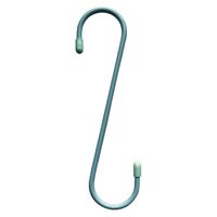 トラスコ中山 スチールSフック 200mm 白 TTSH200 1個