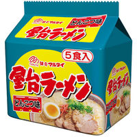 マルタイ　屋台ラーメンとんこつ味　５食入　495g（わけあり品）