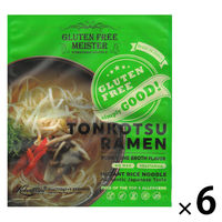 グルテンフリーインスタントラーメンとんこつ風 （液体スープ）113g 1セット（1個×6） 小林生麺