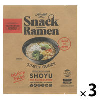 スナックラーメンしょうゆ （粉末スープ付き／紙包装）84g 1セット（1個×3） 小林生麺