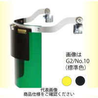 理研化学 ヘルメット装着用ダブル防災面 円筒型 KN金具 黄色/No.11 370WKN-Y/#11 1セット（2個）（直送品）