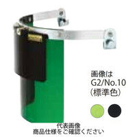 理研化学 ヘルメット装着用ダブル防災面 円筒型 K金具 GY/No.11 370WKGY/#11 1セット（2個）（直送品）