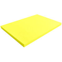 大王製紙 再生色画用紙八切 箱入 レモン C-585 1箱（1000枚：100枚入x10袋）（直送品）