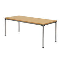 三和製作所 ミーティングテーブル AS メイプル 幅1800×奥行900 00035802（直送品）