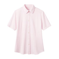 レディスブラウス（半袖） 21号 ピンク GBSL-1665-D6-21 1着 サーヴォ（旧サンペックスイスト）（直送品）