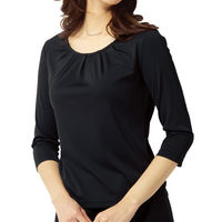 レディスカットソー 3L 黒 GCSL-1151-B9-15 サーヴォ（旧サンペックスイスト）（直送品）