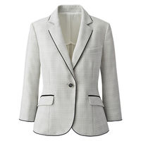 レディスジャケット 7号 白系 GJAL-1404-A5-07 1着 サーヴォ（旧サンペックスイスト）（直送品）