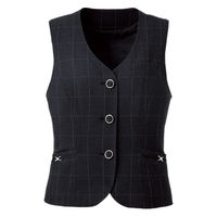 レディスベスト 7号 グレー系 GVEL-1354-B5-07 サーヴォ（旧サンペックスイスト）（直送品）