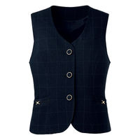 レディスベスト 21号 紺系 GVEL-1354-K5-21 1着 サーヴォ（旧サンペックスイスト）（直送品）