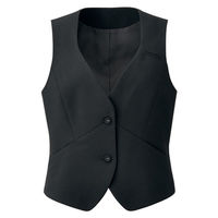 レディスベスト 9号 黒系 GVEL-1472-B9-09 1着 サーヴォ（旧サンペックスイスト）（直送品）