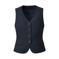 レディスベスト 13号 紺系 GVEL-1553-K3-13 1着 サーヴォ（旧サンペックスイスト）（直送品）