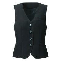 レディスベスト 7号 黒 VE-364-B9-07 1着 サーヴォ（旧サンペックスイスト）（直送品）