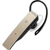 バッファロー Bluetooth4.1/２マイクヘッドセット/メタルアンテナ搭載＆ＮＦＣ対応/マイク搭載/ BSHSBE500GD（直送品）