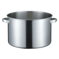 Valex アルミ バリックス 半寸胴鍋（磨き仕上げ）33cm 4975401（取寄品 