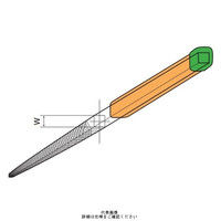 ツボサン 組ヤスリ 10本組 角 中目 KA01002 1組(10本)（直送品）