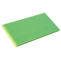 一枚物カラーまな板 K3 600×300×20グリーン 8237440 天領まな板（取寄品）