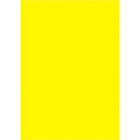 ササガワ タカ印 黄ポスター A4判 無地 11A1902 1箱（500枚：50枚×10冊）（取寄品）