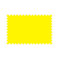 ササガワ タカ印 黄カード ギザ型 ￥なし 15-1802 1箱（500枚：50枚×10袋）（取寄品）