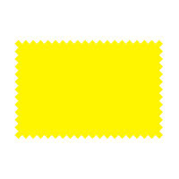 ササガワ タカ印 黄カード ギザ型 ￥なし 15-1804 1箱（500枚：50枚×10袋）（取寄品）