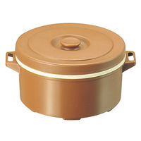 台和 プラスチック 保温食缶 みそ汁用 DF-M2 小 D/B 0822400（取寄品）